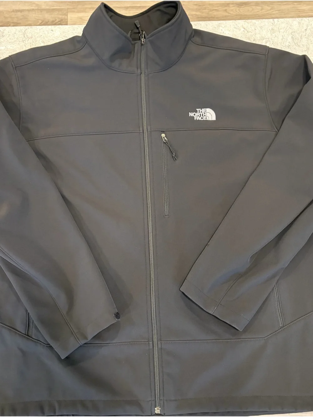 The North Face WindWall Men's Black Softshell Jacket-3XL
